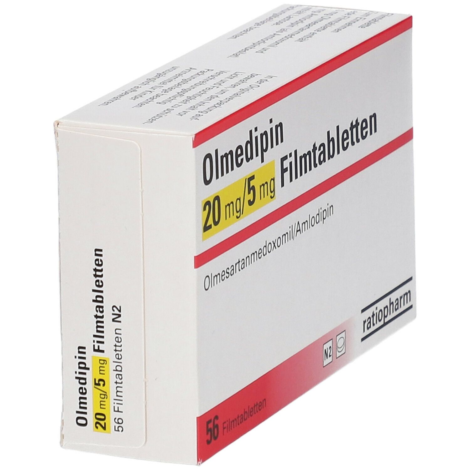 Olmedipin 20 mg/5 mg