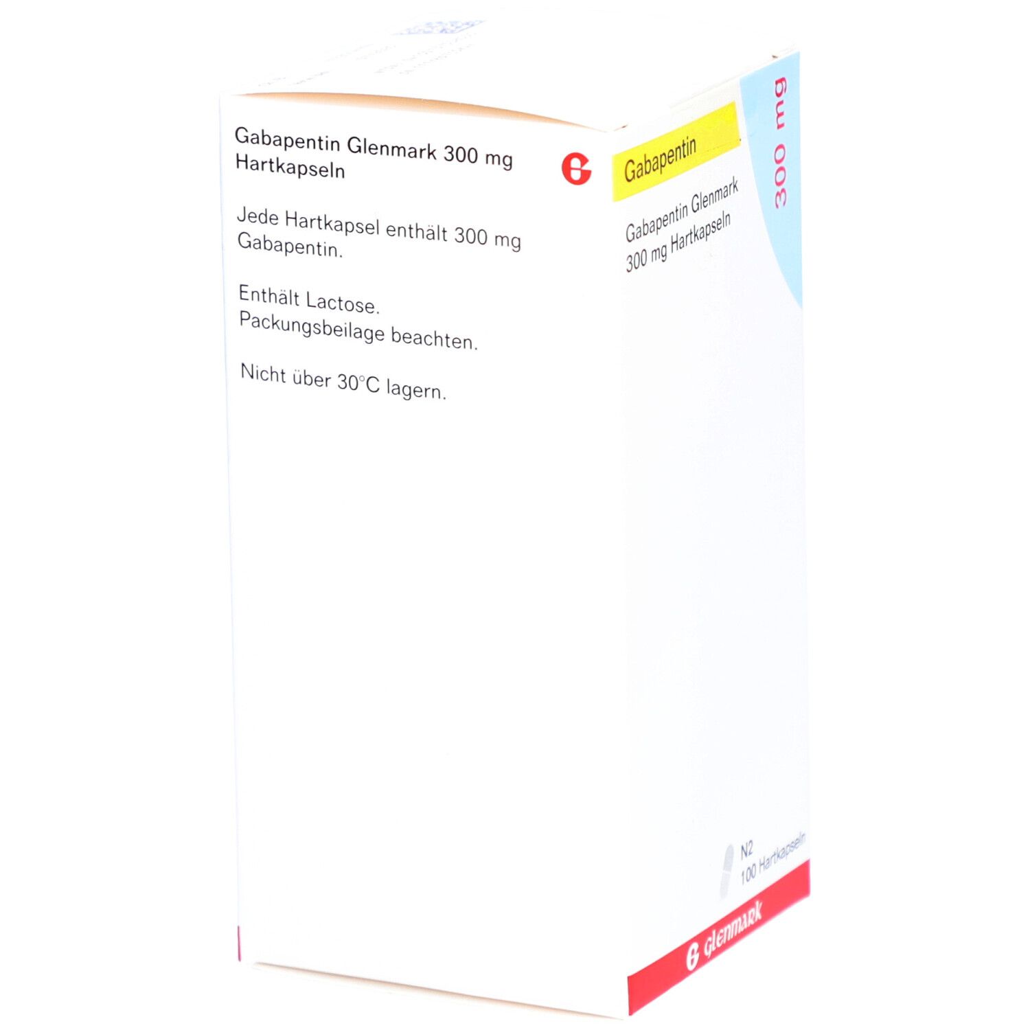 Gabapentin Glenmark 300 mg Hartkapseln 100 St