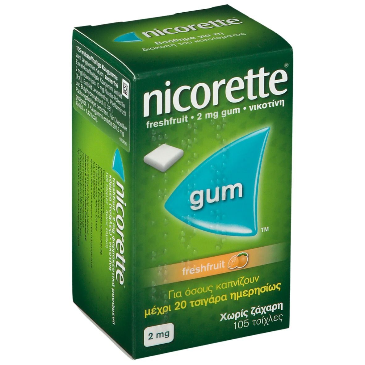 nicorette® freshfruit 2 mg