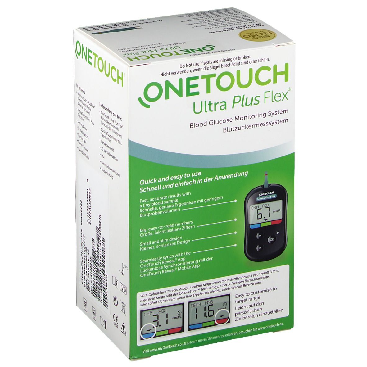 OneTouchUltra Plus Flex® Messgerät mmol/l