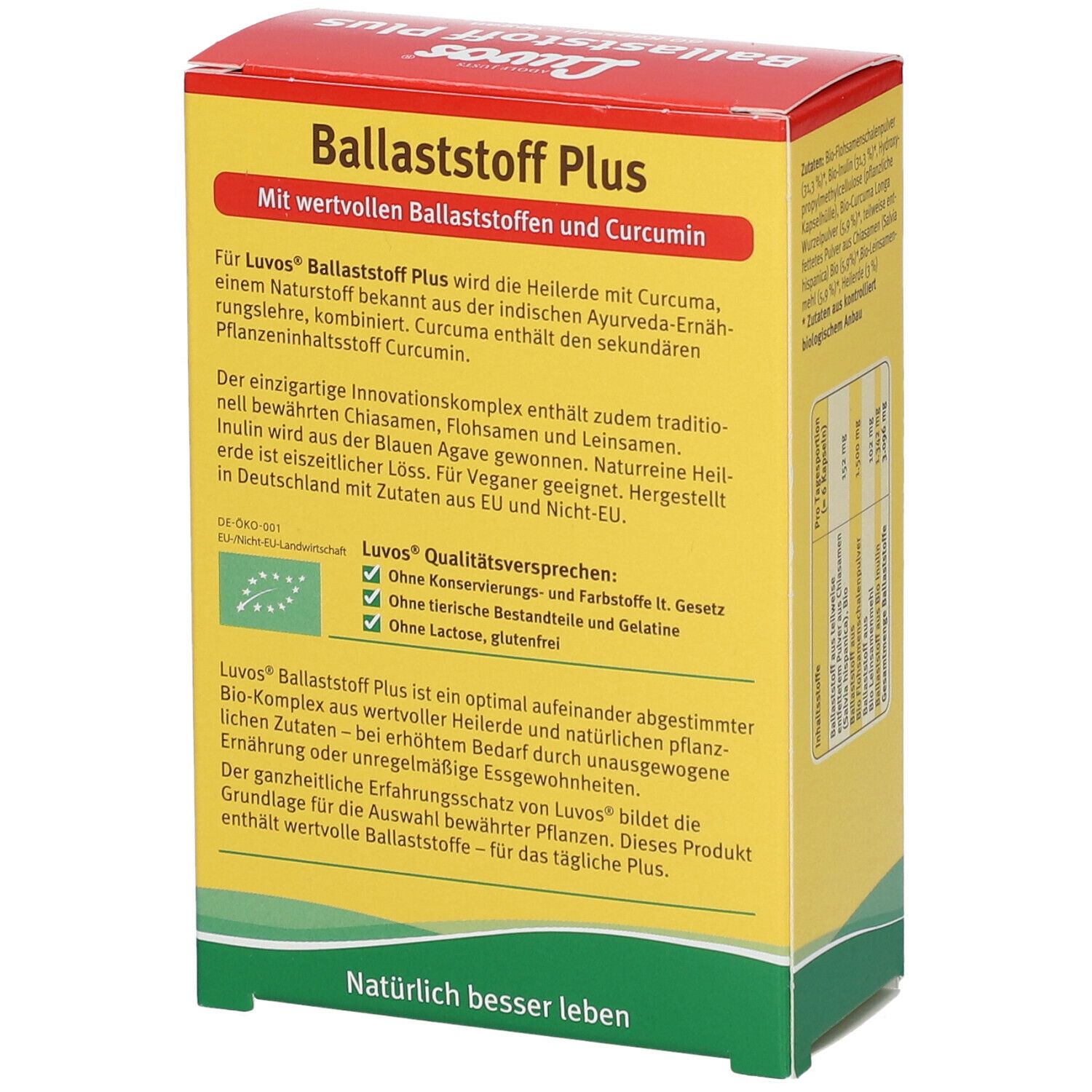 Luvos® Heilerde Bio Ballaststoff Plus