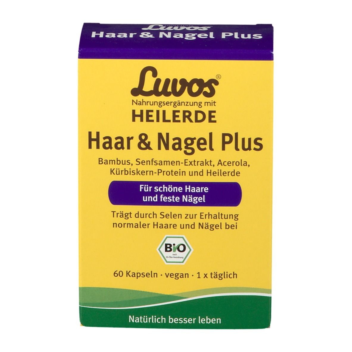 Luvos® Heilerde Bio Haar & Nagel Plus