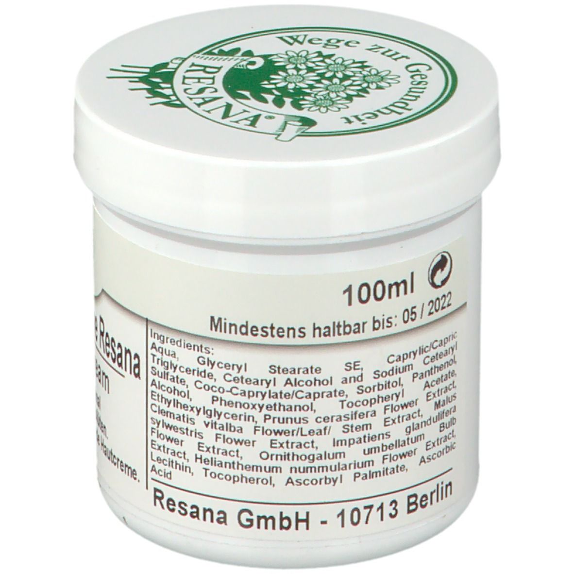 Bachblüten Creme Resana