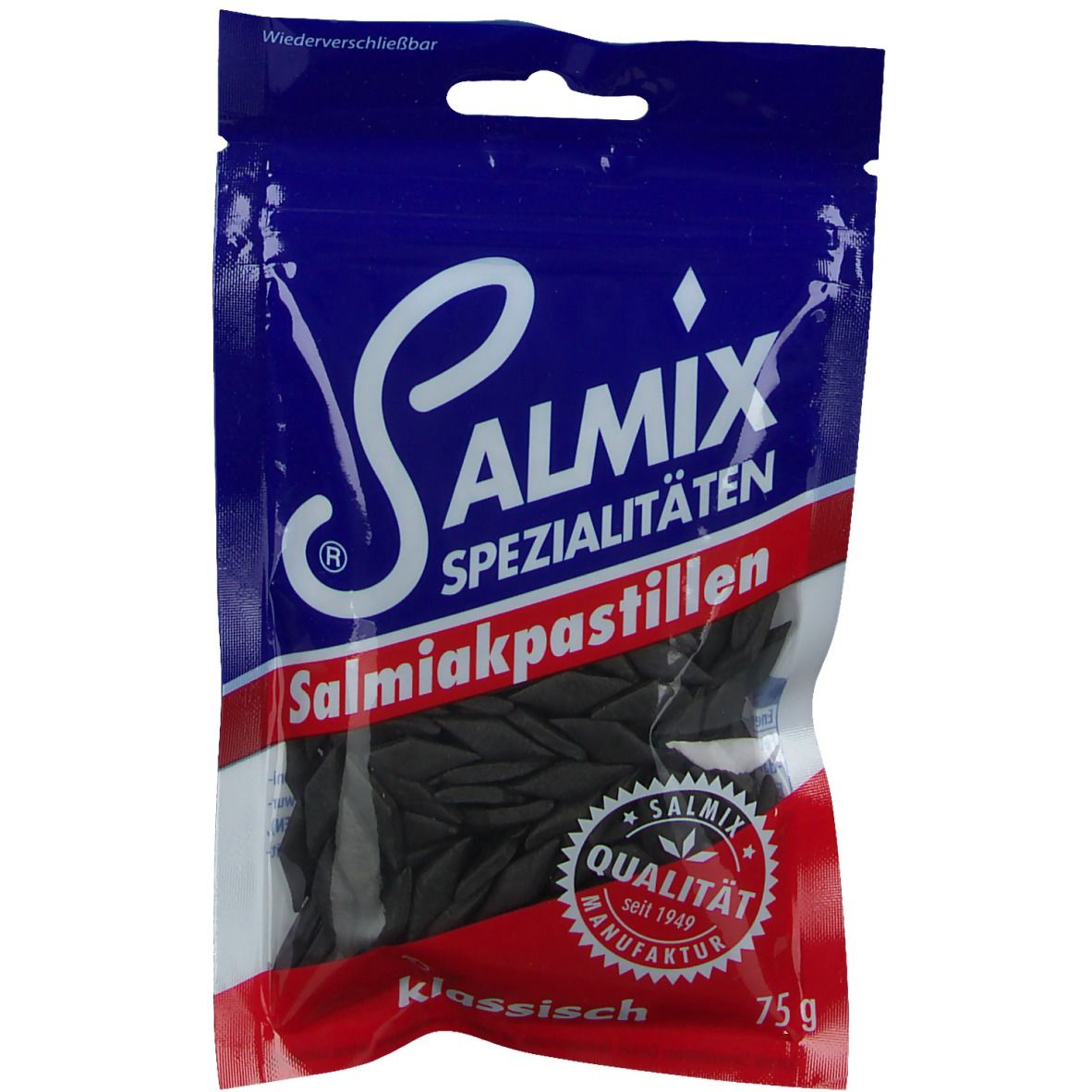 Salmix Salmiakpastillen klassisch 75 g Pastillen