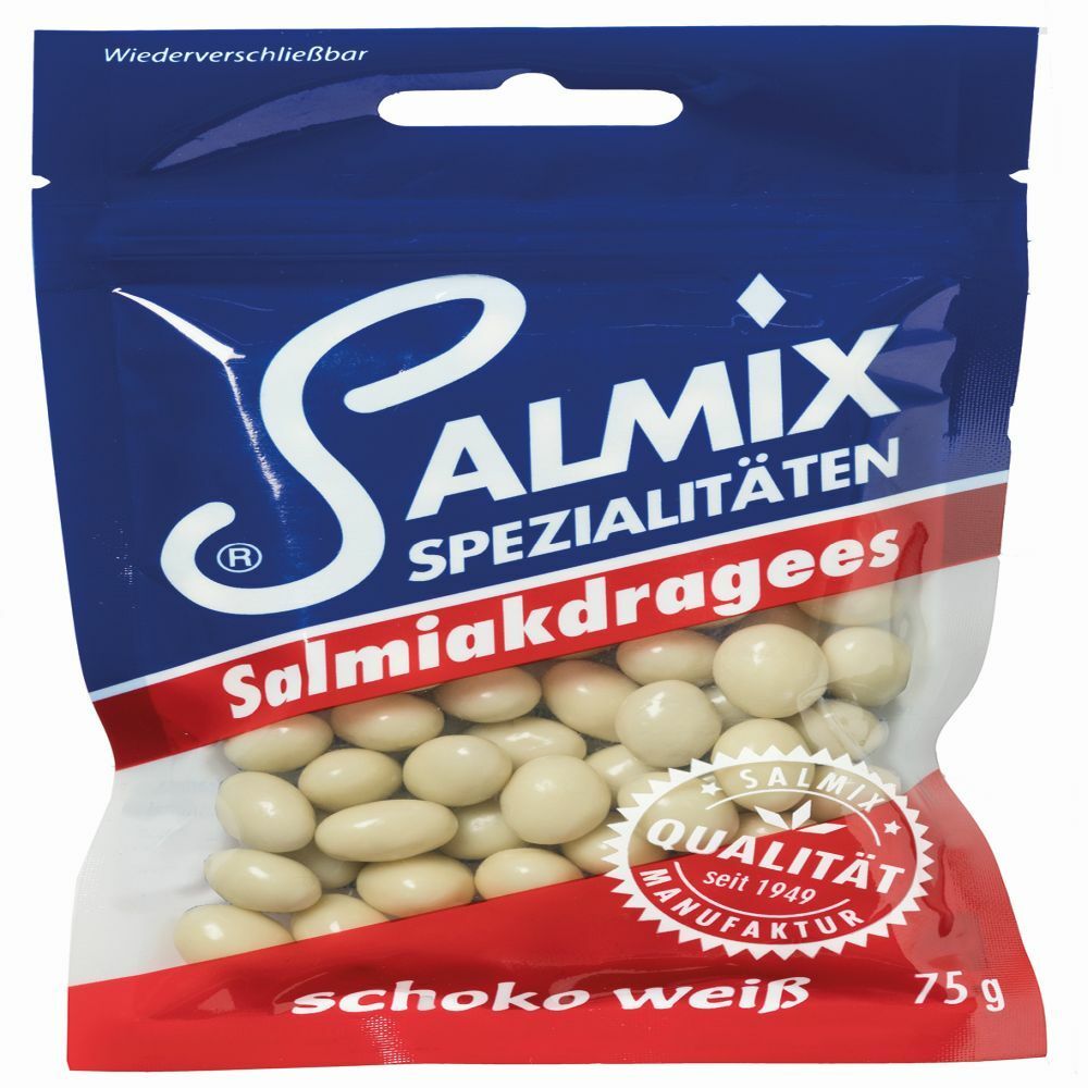SALMIX® Salmiakdragees Schoko weiß