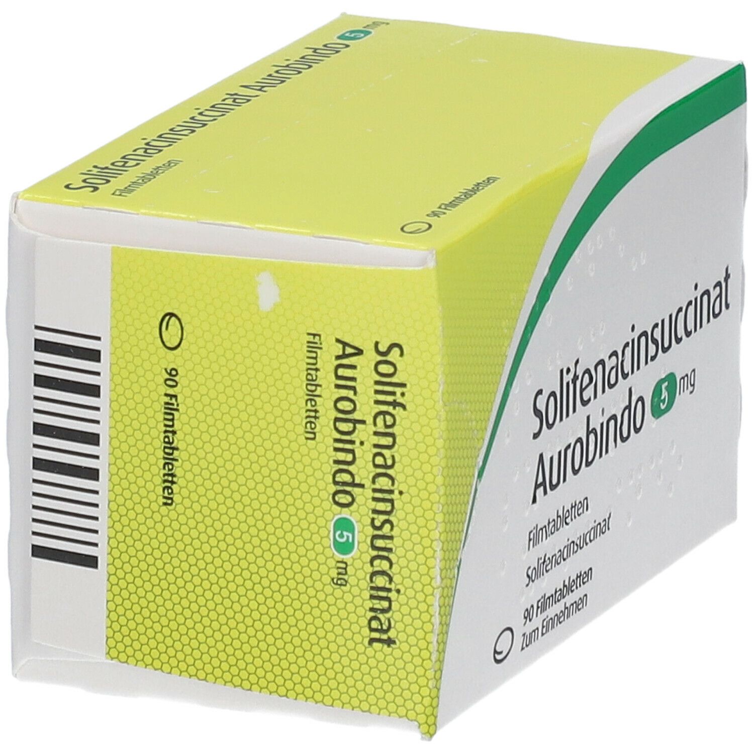 Solifenacinsuccinat Aurobindo 5 mg Filmtabletten 90 St