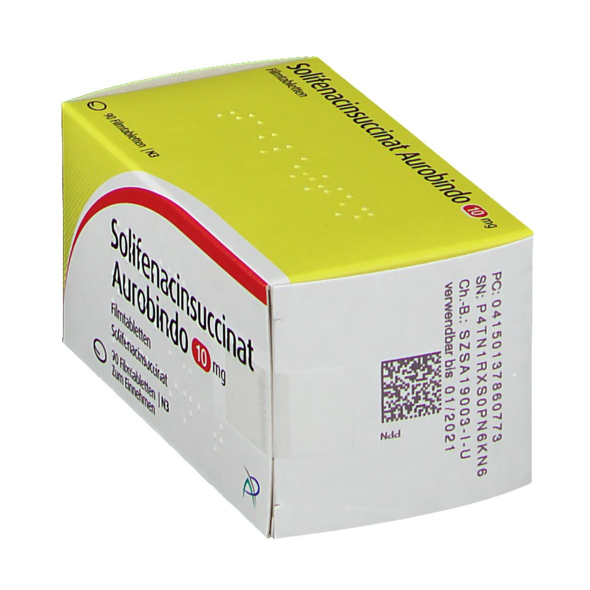 Solifenacinsuccinat Aurobindo 10 mg Filmtabletten 90 St