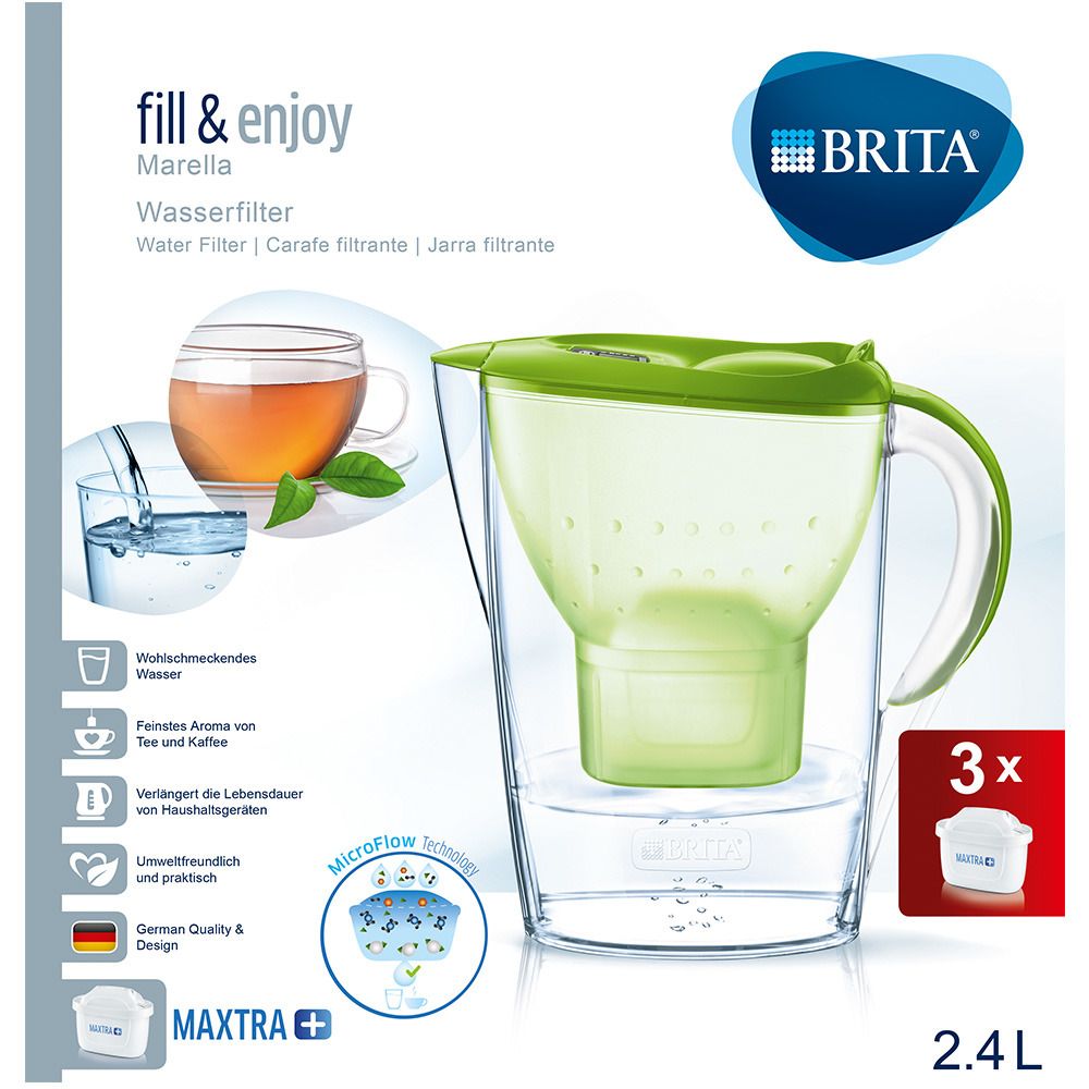 Brita® fill & enjoy Wasserfilter Marella grün