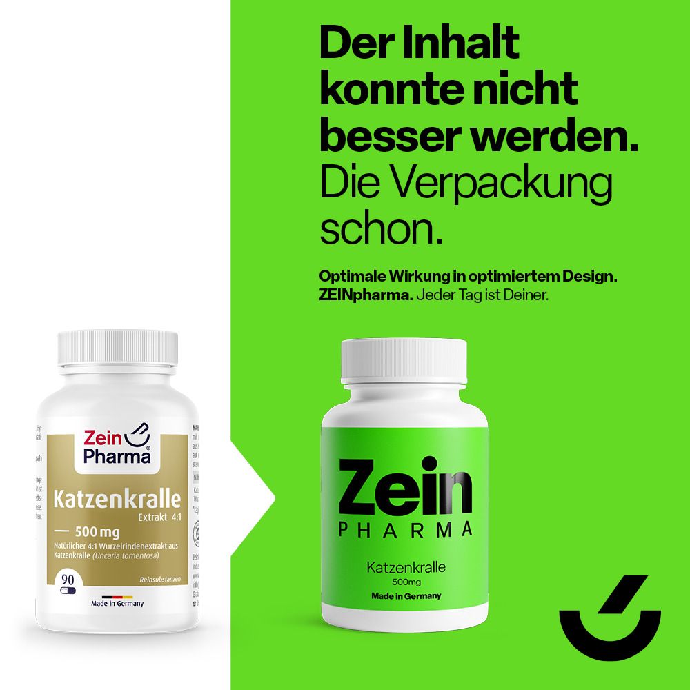 Zein Pharma Katzenkralle 500 mg