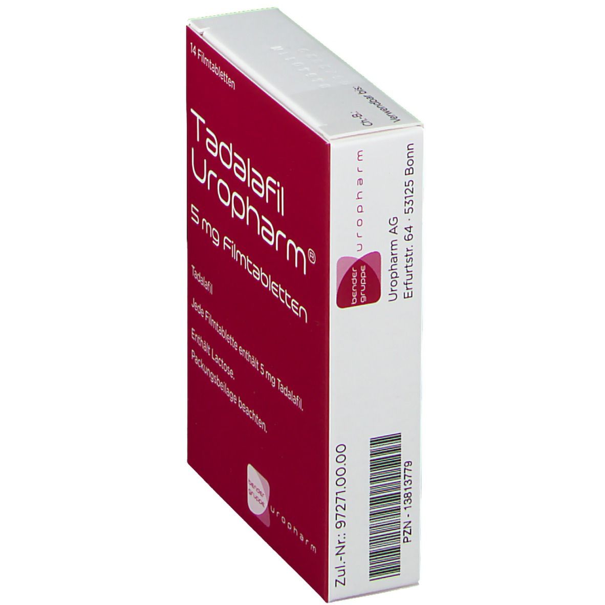 Tadalafil Uropharm 5 mg Filmtabletten 14 St