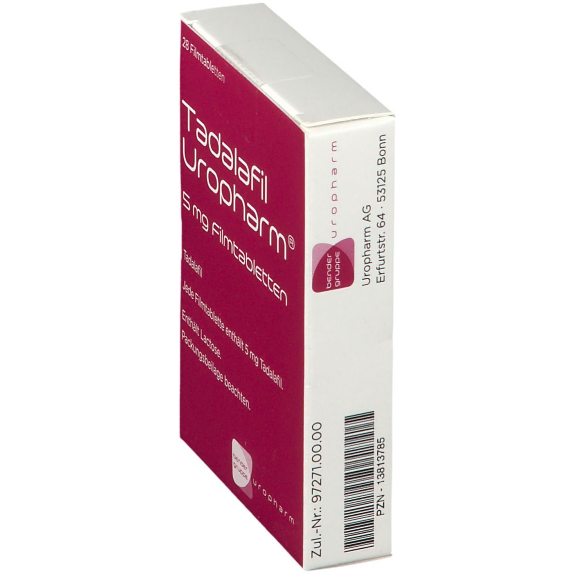 Tadalafil Uropharm 5 mg Filmtabletten 28 St