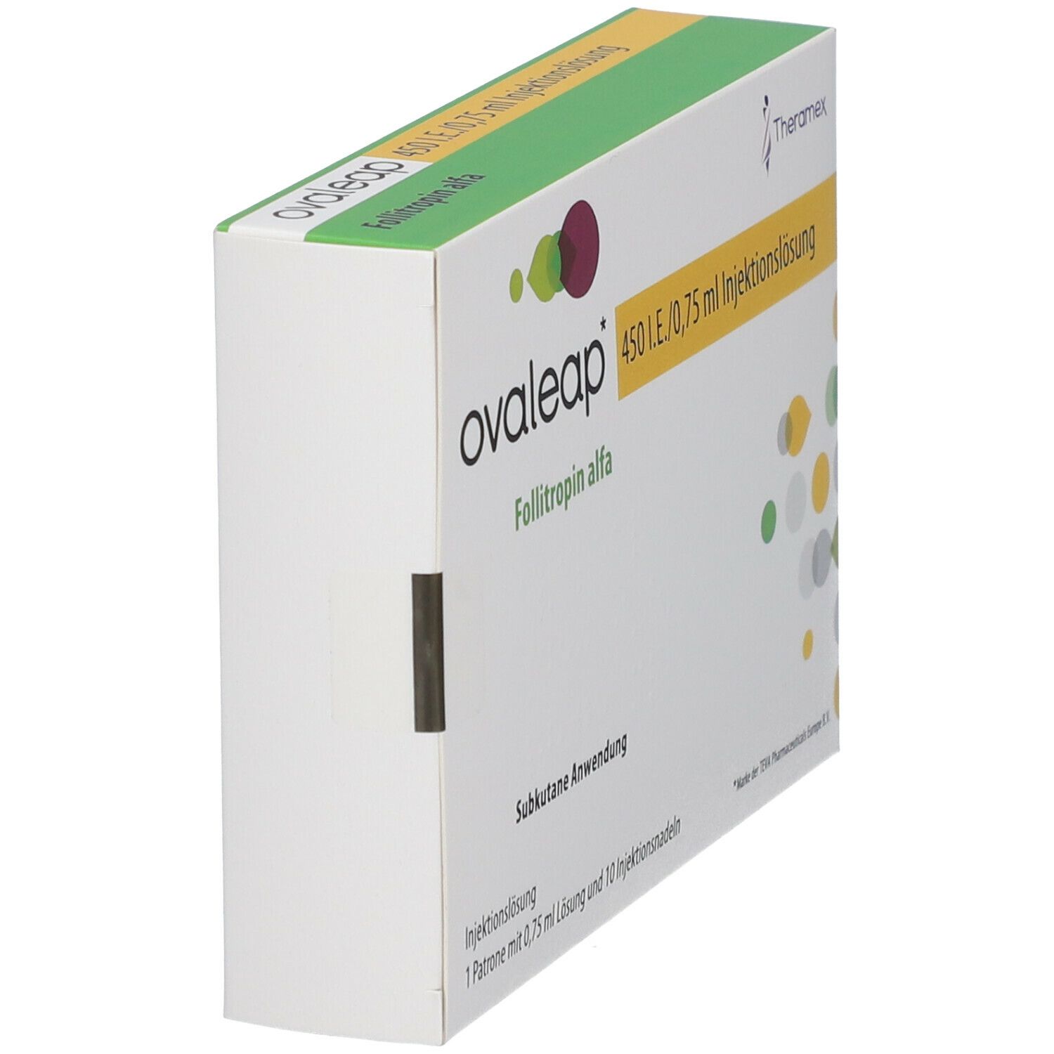 OVALEAP 450 I.E./0,75 ml Zyl.Amp.+ 10 Pen Inj.Nad.