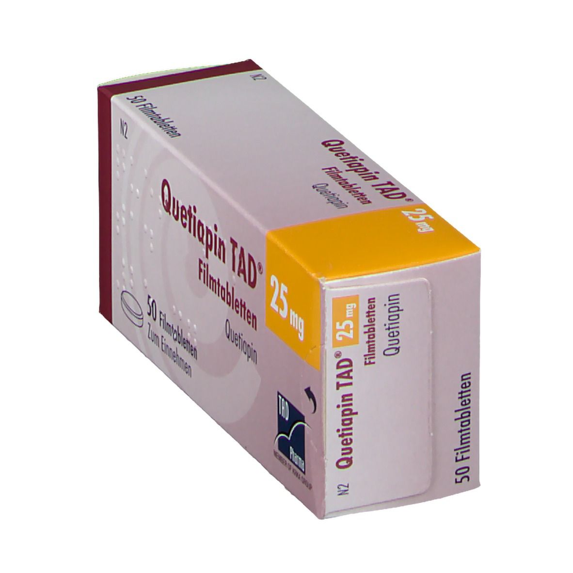 Quetiapin TAD 25 mg Filmtabletten 50 St