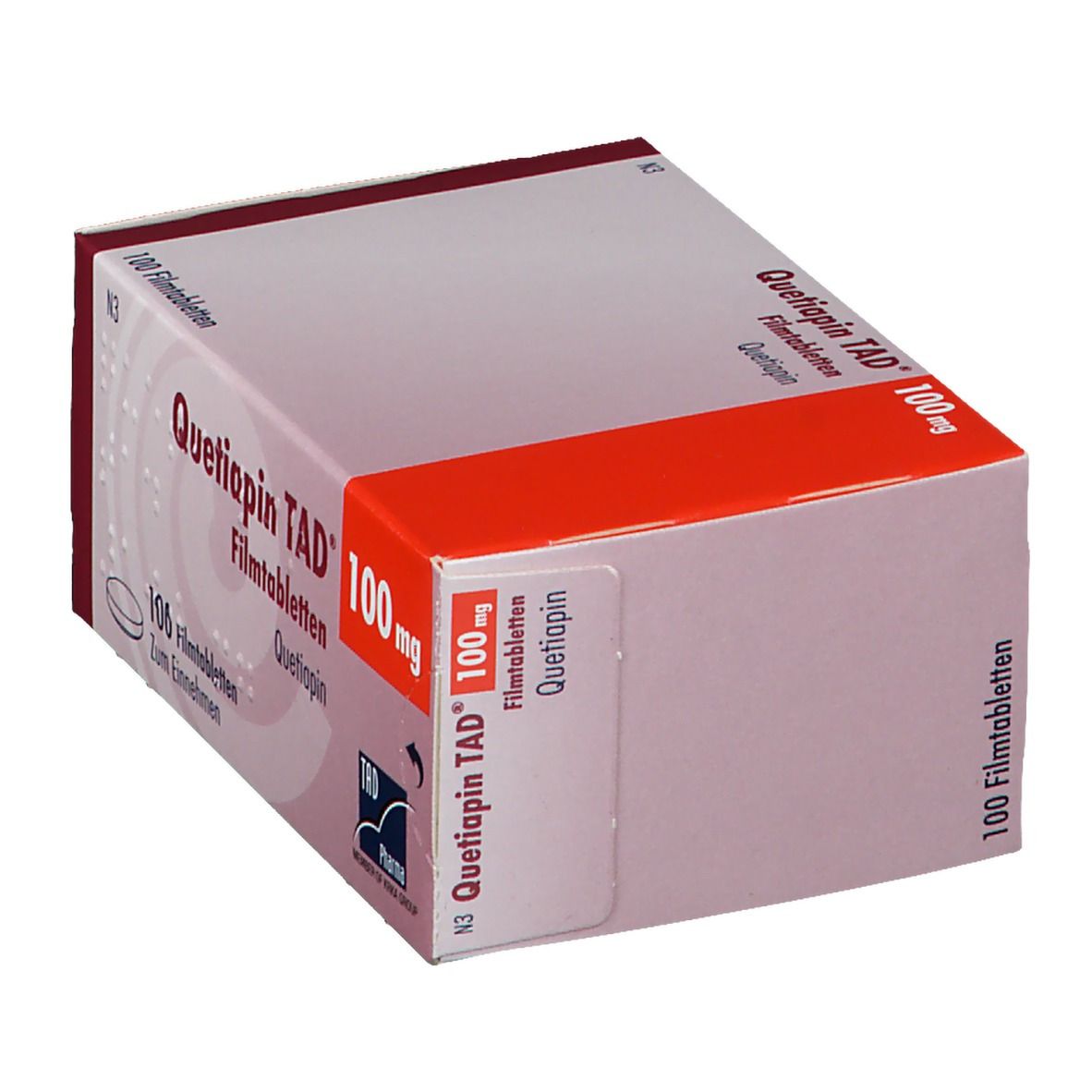 Quetiapin TAD 100 mg Filmtabletten St