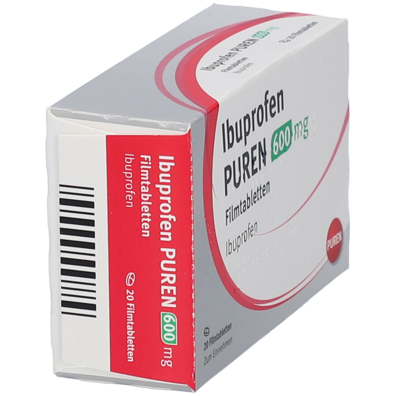 Ibuprofen Puren 600 mg Filmtabletten 20 St