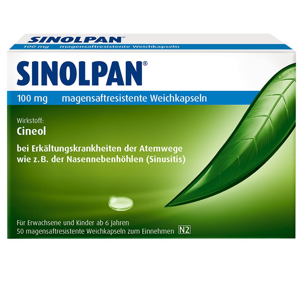 Sinolpan® 100 mg magensaftresistente Weichkapseln
