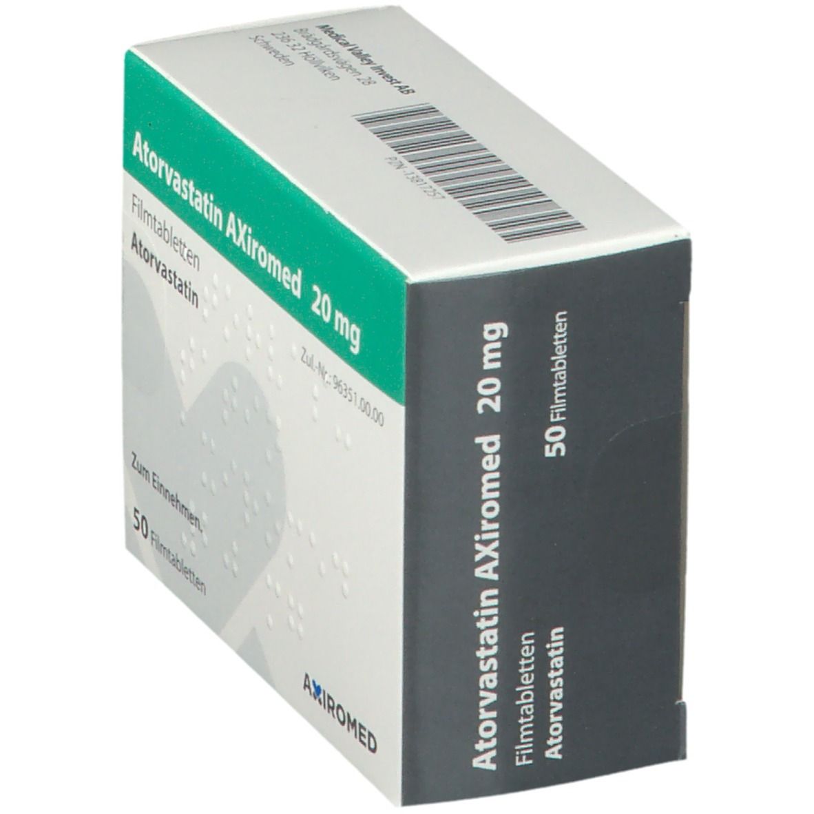 Atorvastatin AL 20 mg Filmtabletten 50 St