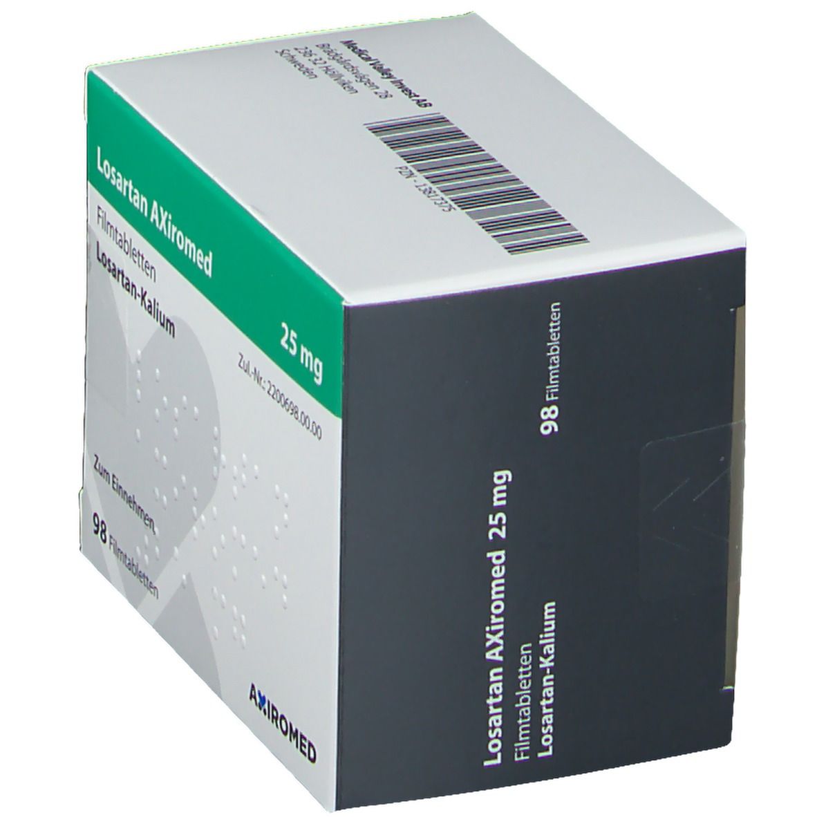 Losartan AXiromed 25 mg Filmtabletten 98 St