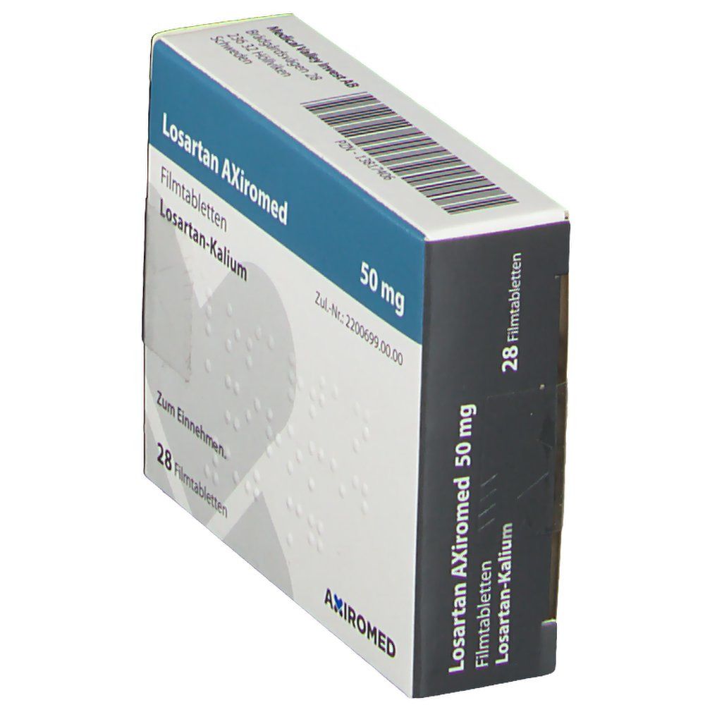 Losartan AXiromed 50 mg Filmtabletten 28 St