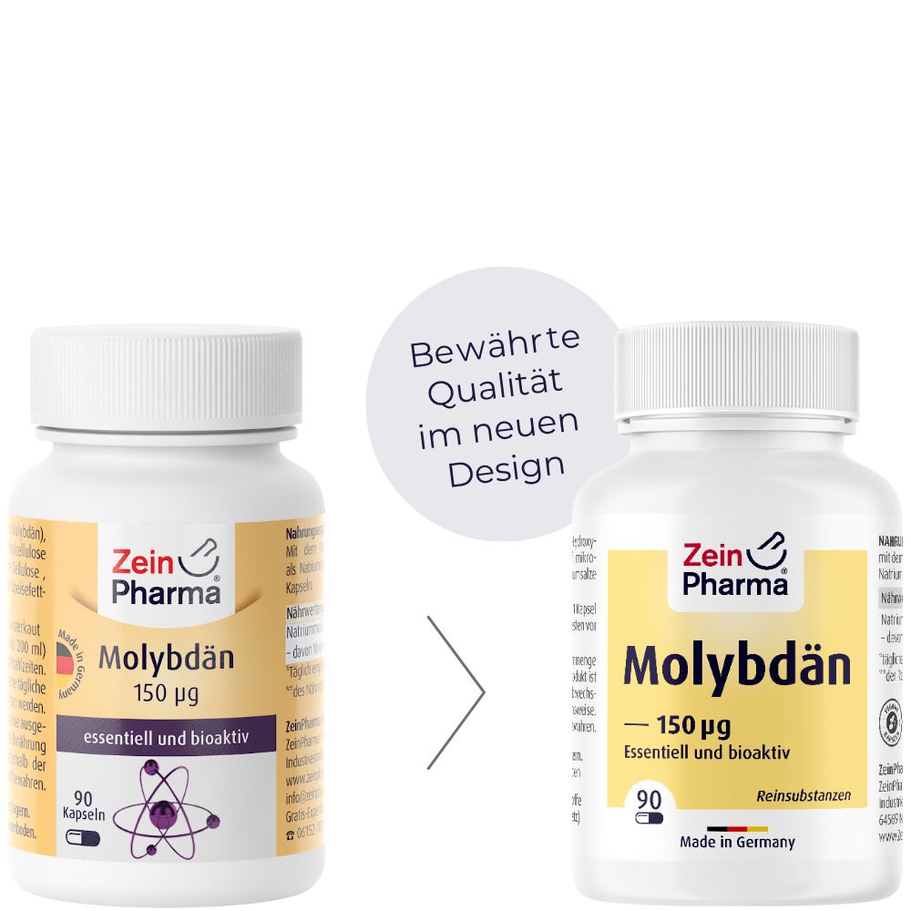 ZeinPharma® Molybdän Kapseln 150 µg
