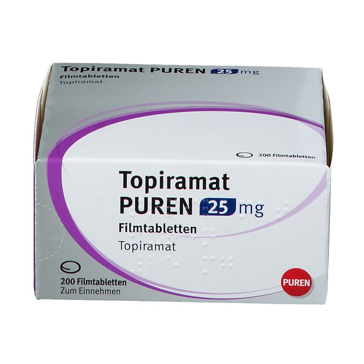 Topiramat PUREN 25 mg