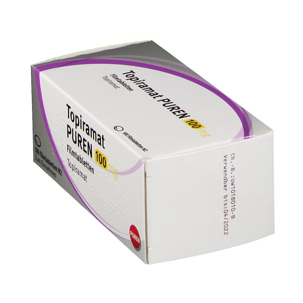 Topiramat Puren 100 mg Filmtabletten St