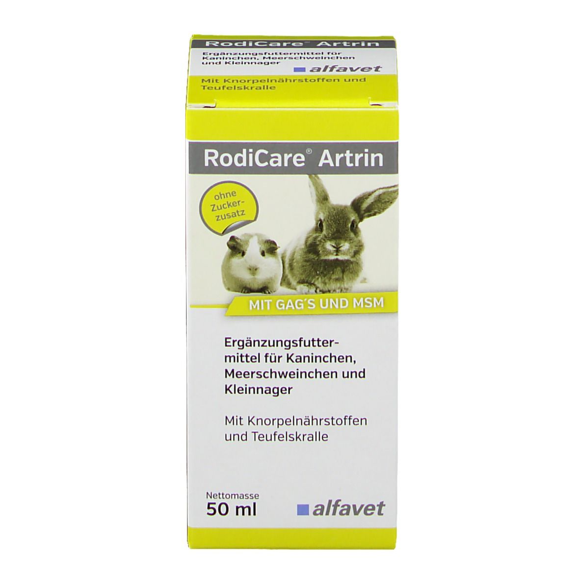 RodiCare® Artrin für Kaninchen, Meerschweinchen und Kleinnager
