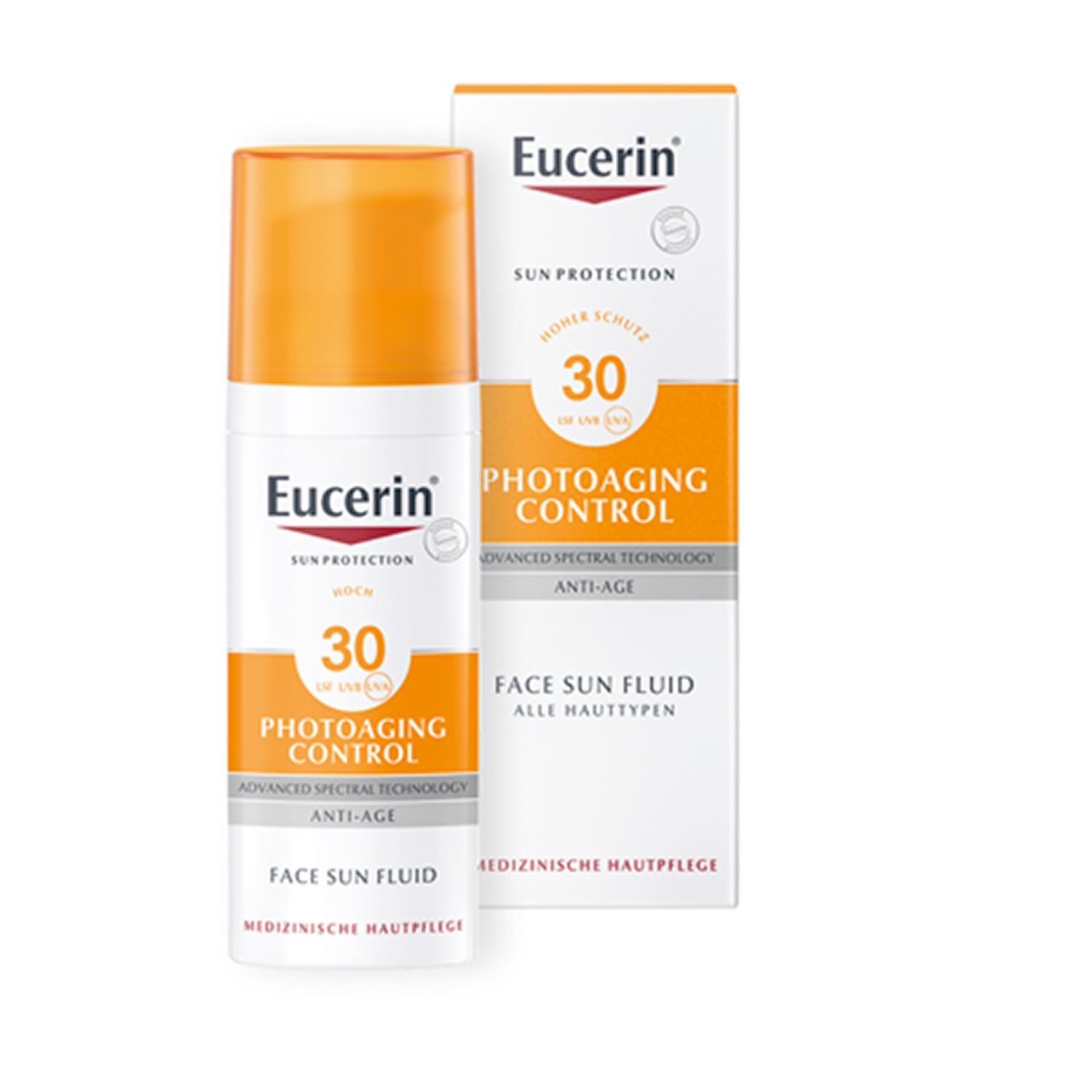 Eucerin® Photoaging Control Face Sun Fluid LSF 30 + Eucerin Oil Control Body LSF50+ 50ml GRATIS