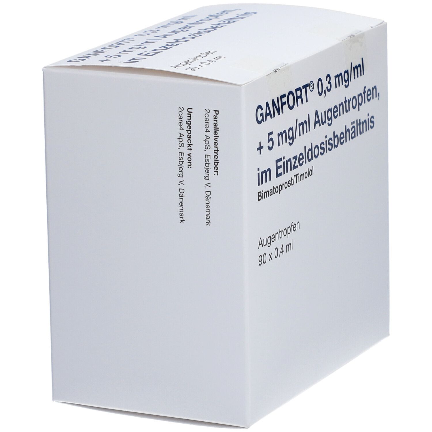 Ganfort 0,3 mg/ml + 5 AT im Einzeldosisbeh. 90x0,4 ml Augentropfen