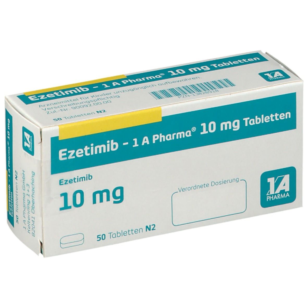 Ezetimib-1A Pharma 10 mg Tabletten 50 St