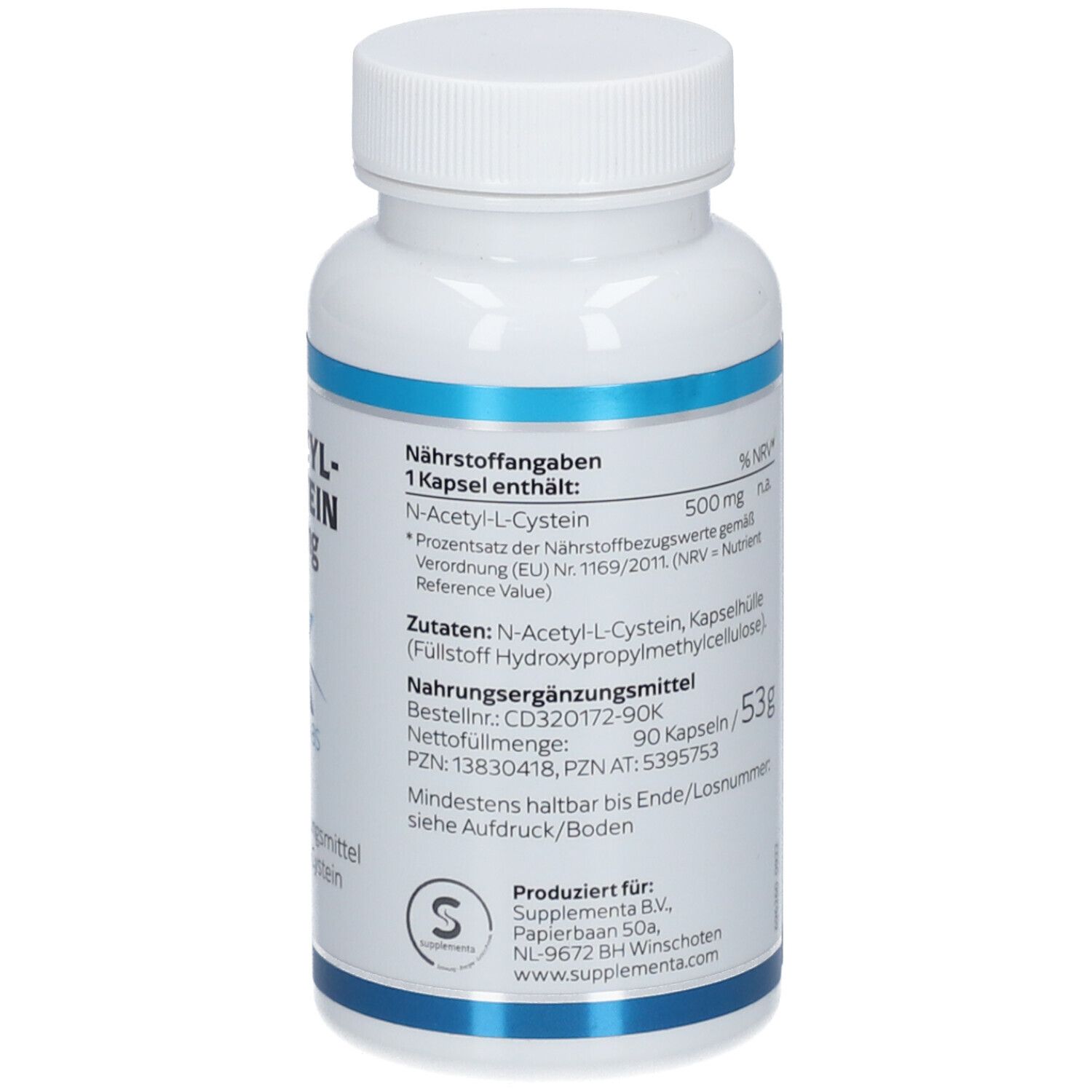 N-Acetyl-LCystein 500 mg