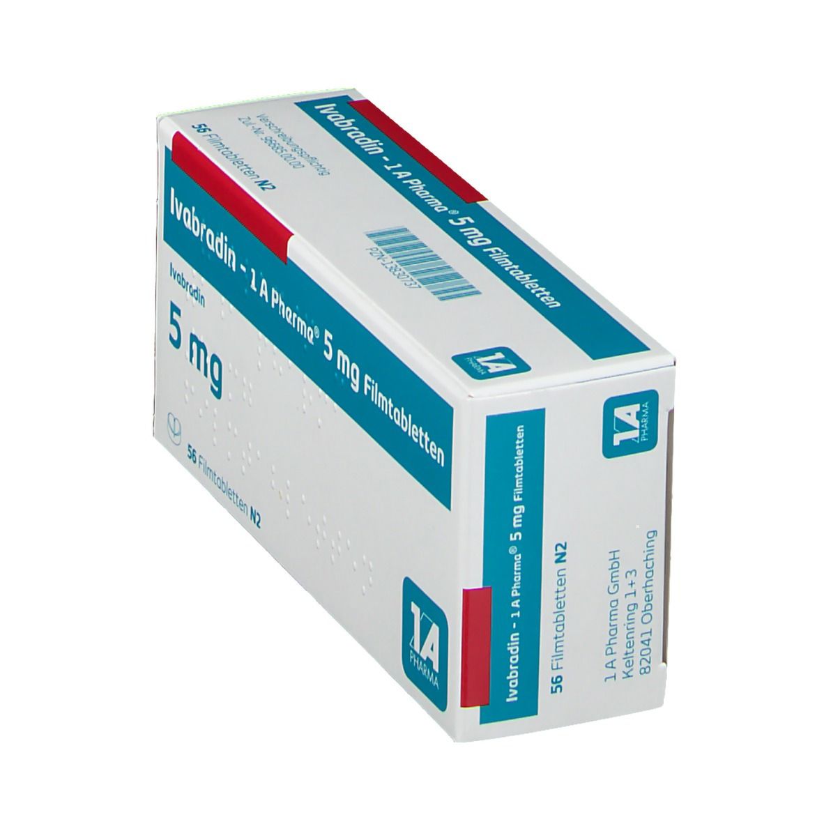 Ivabradin-1A Pharma 5 mg Filmtabletten 56 St