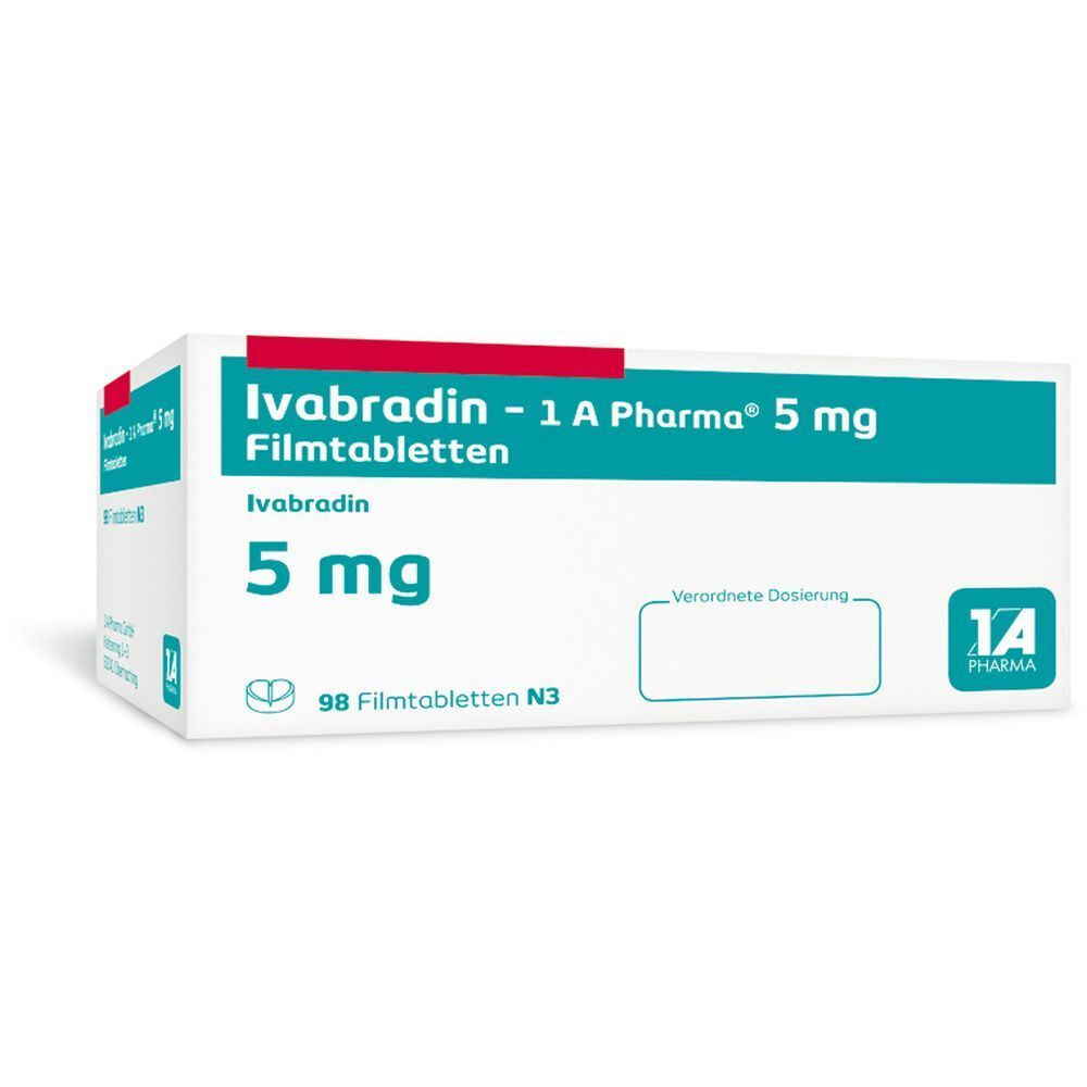 Ivabradin 1A Pharma® 5Mg