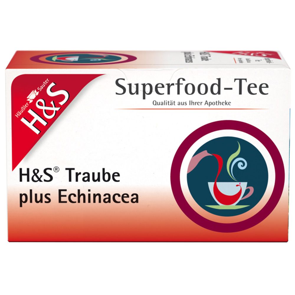 H&S Superfood-Tee Traube plus Echinacea