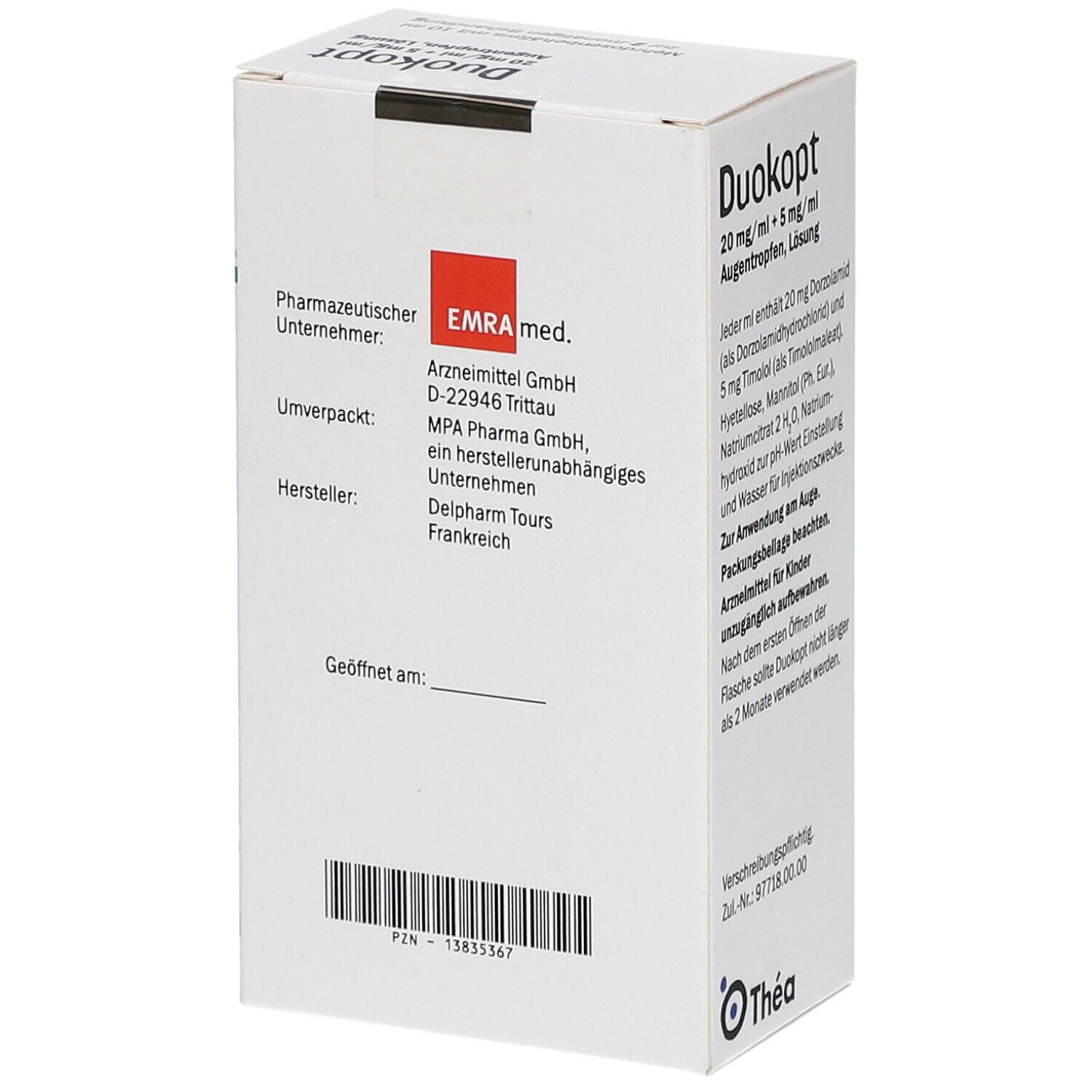 Duokopt 20 mg/ml + 5 mg/ml