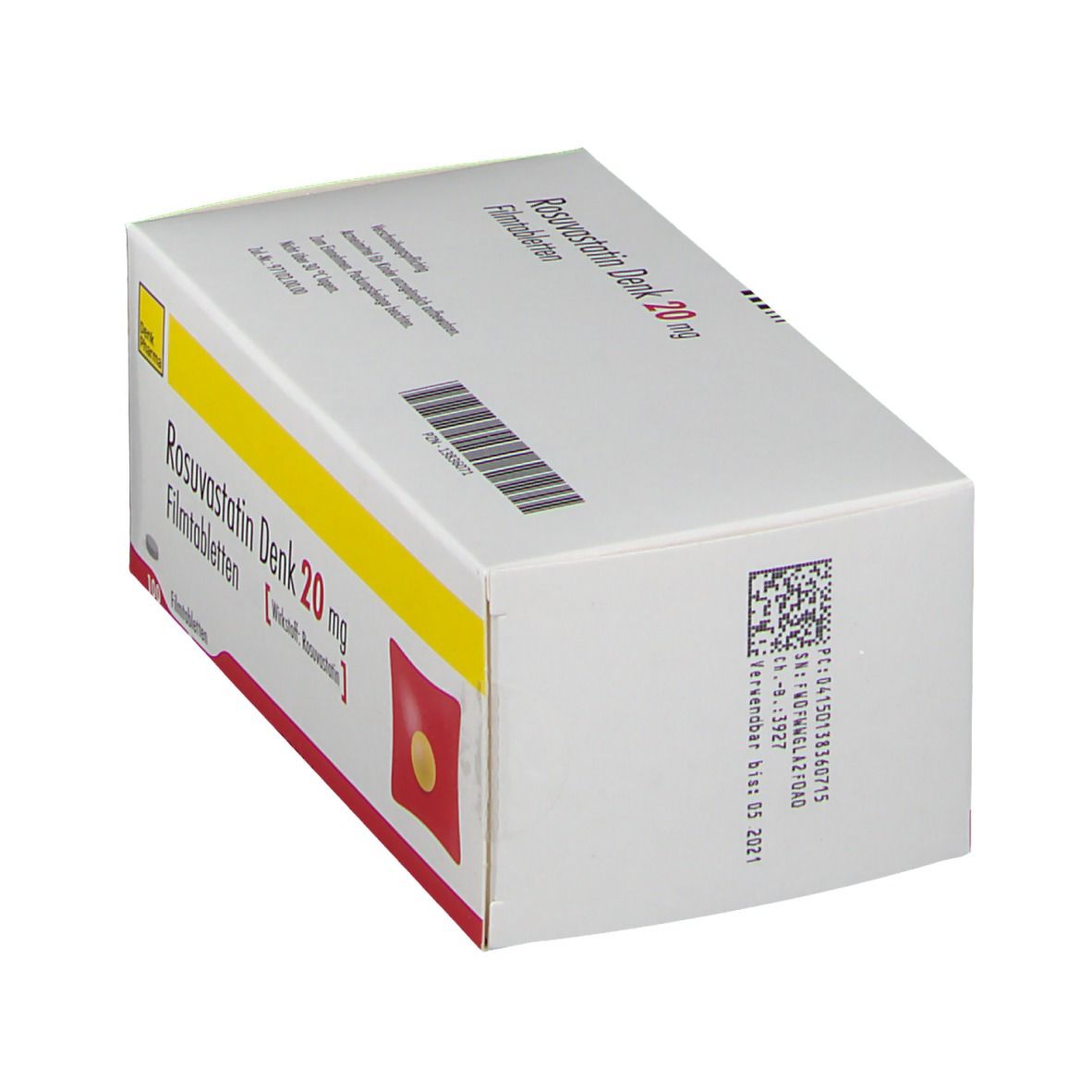 Rosuvastatin Denk 20 mg Filmtabletten 100 St