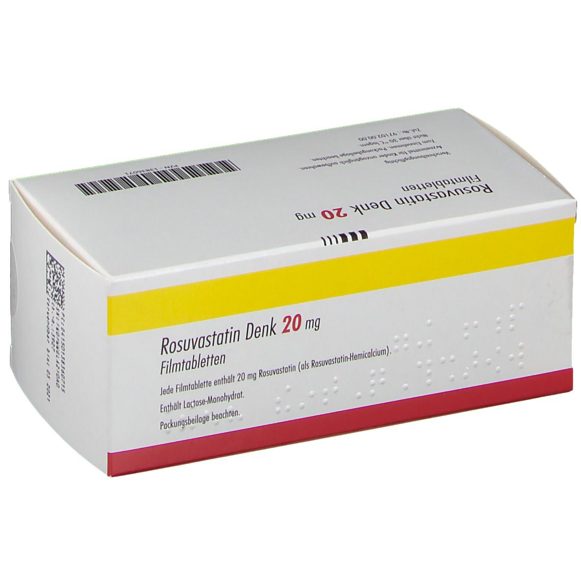 Rosuvastatin Denk 20 mg