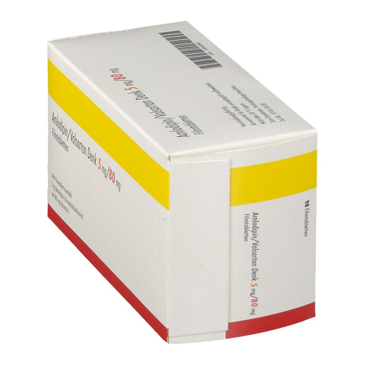 AMLODIPIN/Valsartan Denk 5 mg/80 mg Filmtabletten 98 St