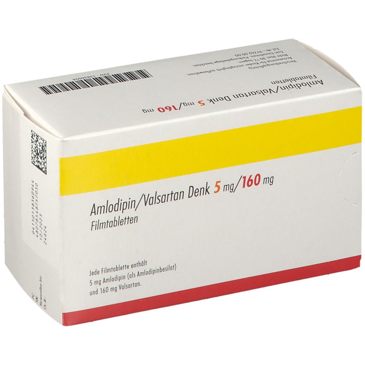 Amlodipin/Valsartan Denk 5 mg/160 mg