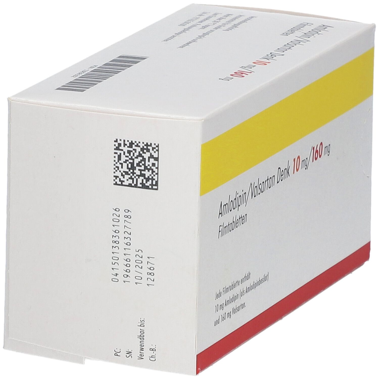 Amlodipin/Valsartan Denk 10 mg/160 mg