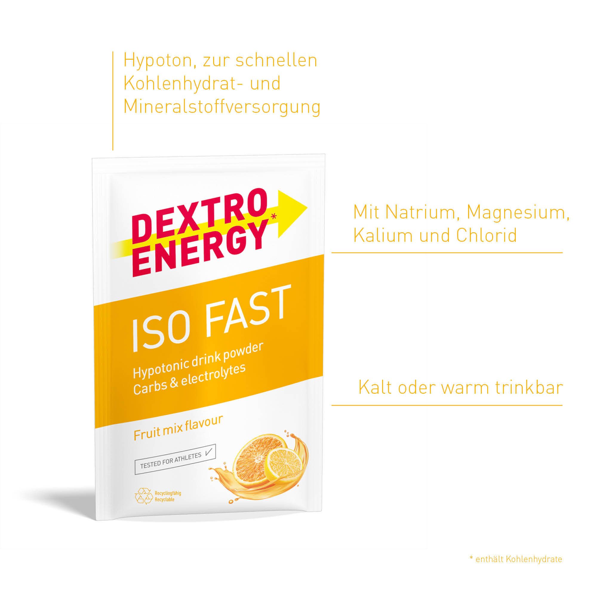 Dextro Energy Sports Nutr.IsoFast Pulver Fruit-Mix