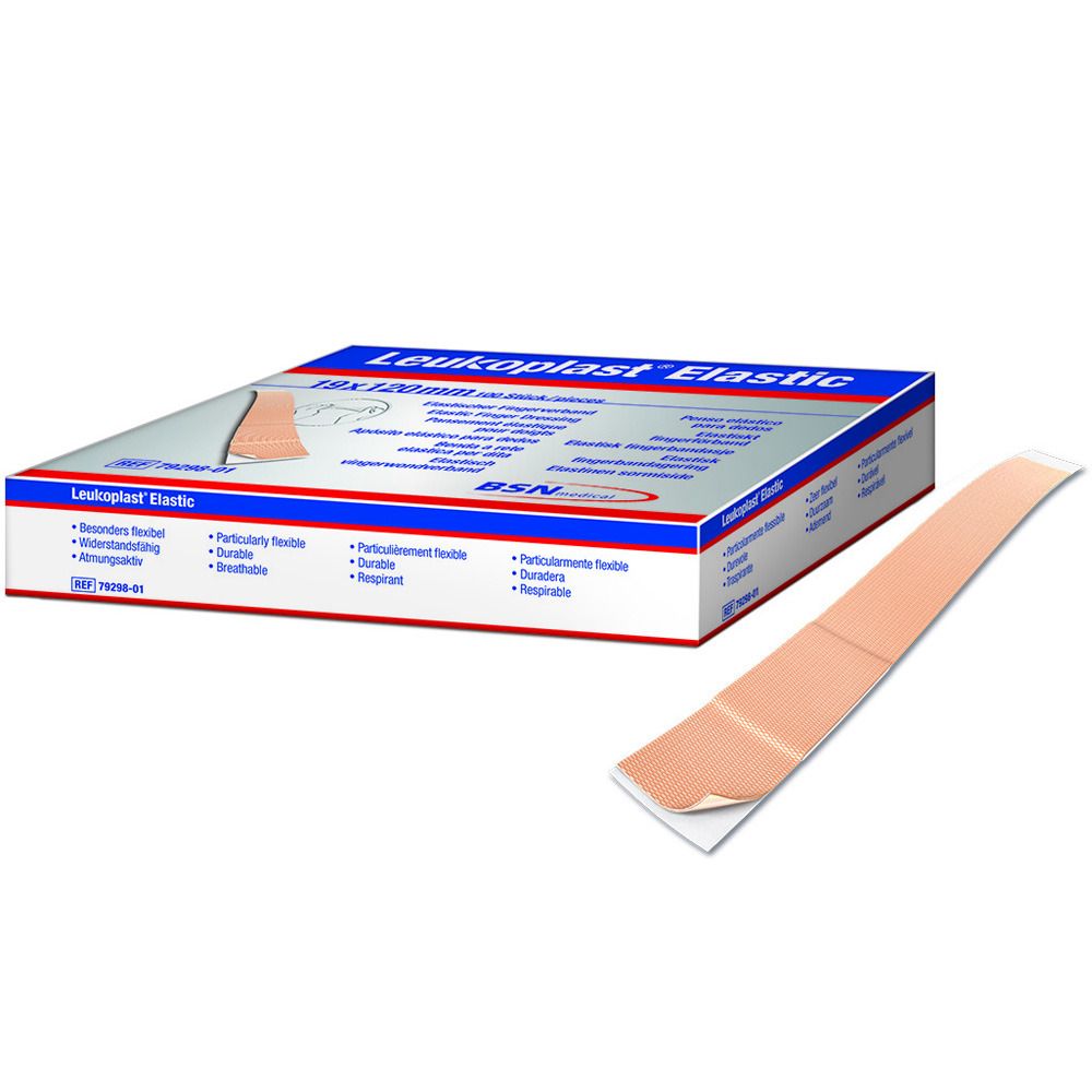 Leukoplast® Elastic Fingerstrips 0,12 m x 1,90 cm
