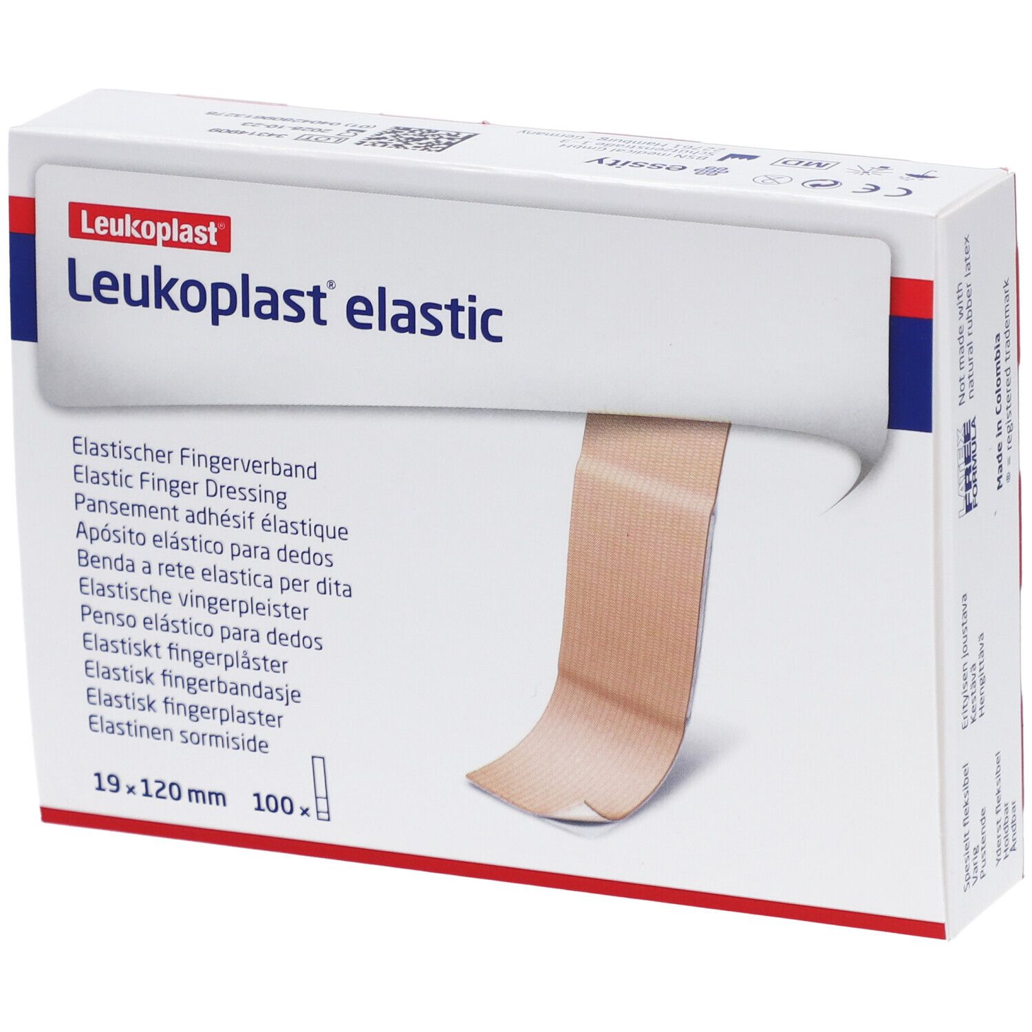 Leukoplast Elastic Fingerstrips 19x120 mm