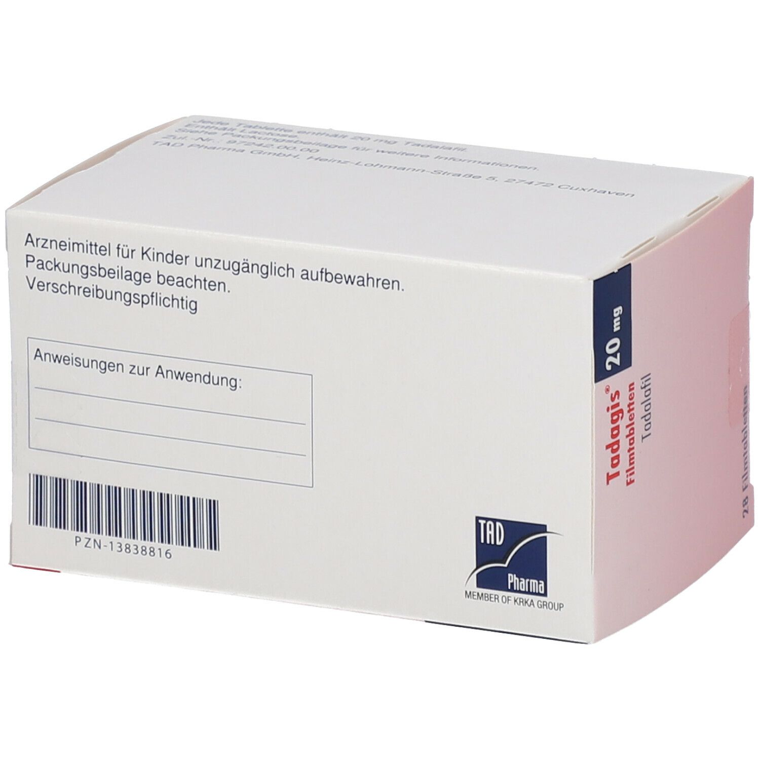 Tadagis® 20 mg