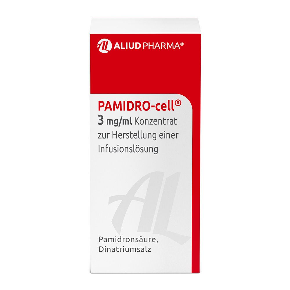 PAMIDRO-cell 3 mg/ml 15mg Konz.z.H.e.Inf.Lsg.ALIUD 1 St Infusionslösungskonzentrat