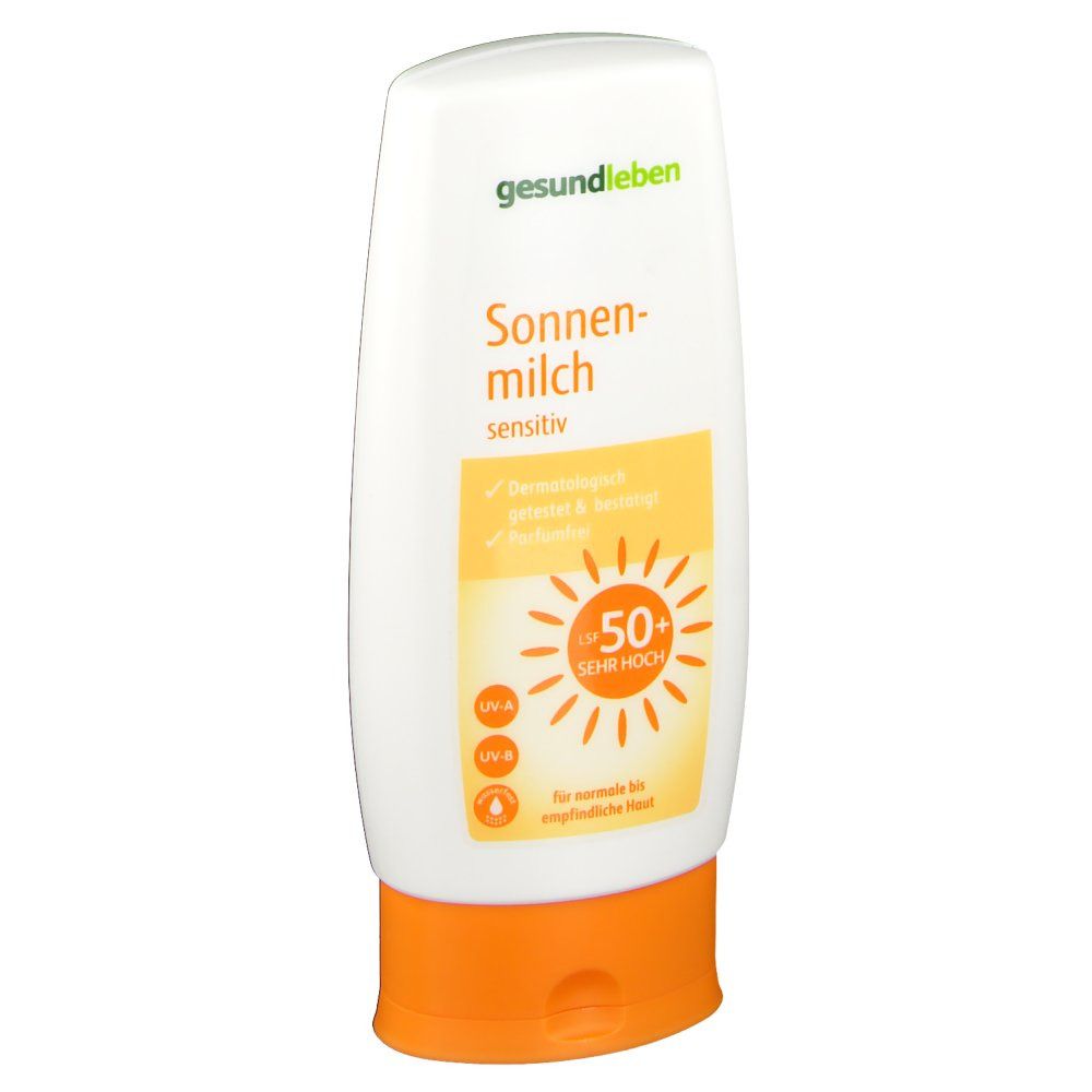 gesund leben Sonnenmilch sensitiv LSF 50+