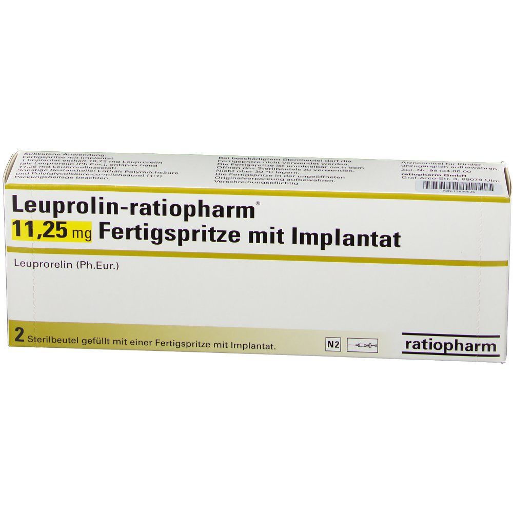 Leuprolin-ratiopharm® 11,25 mg