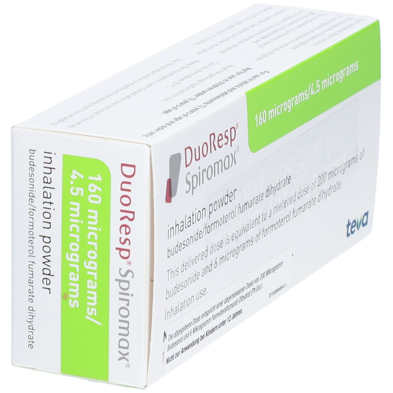 Duoresp Spiromax 160µg/4,5µg/Dosis 1x120ED Inh.-P. 1 St Inhalationspulver