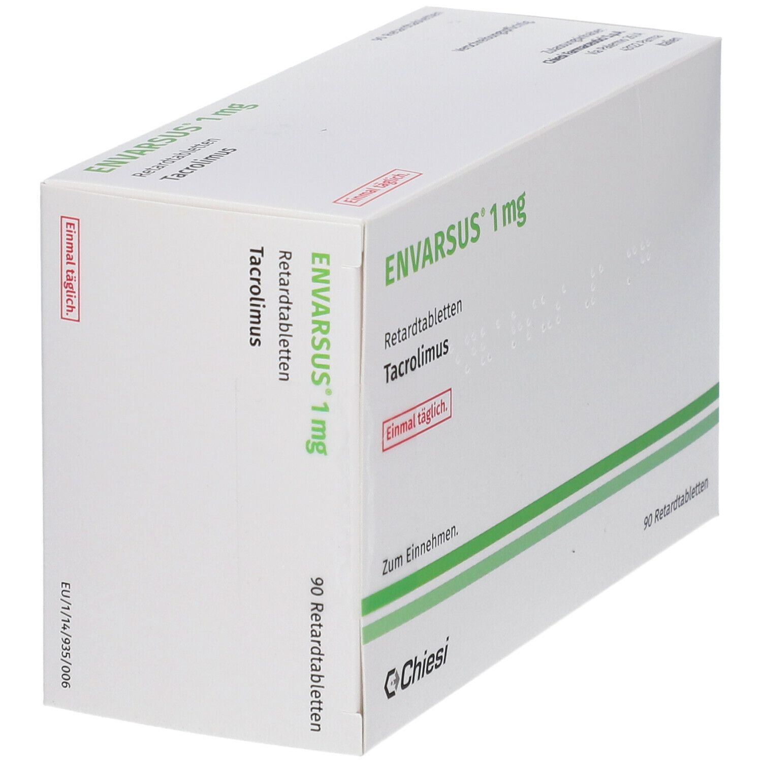 Envarsus 1 mg Retardtabletten 90 St Retard-Tabletten