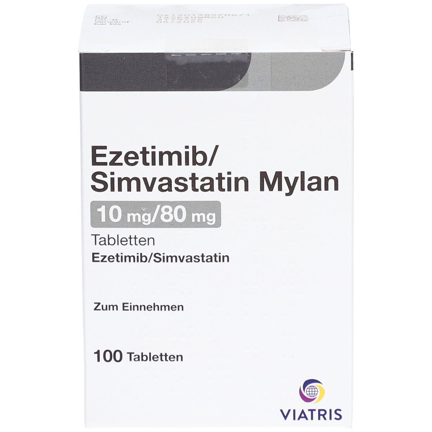 Ezetimib/Simvastatin Mylan 10 mg/80 mg